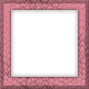 pink and white border