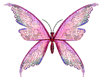 glitter butterfly