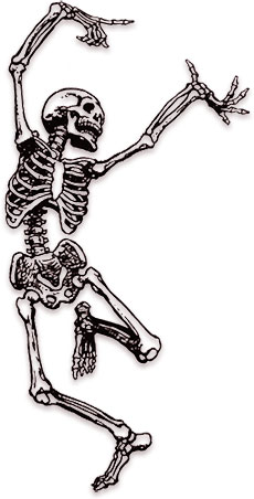 Free Skeleton Animations - Skeleton Graphics - Clipart