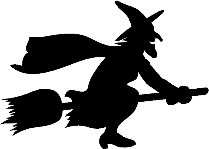Free Witch Flying Graphics - Witch Animations - Clipart