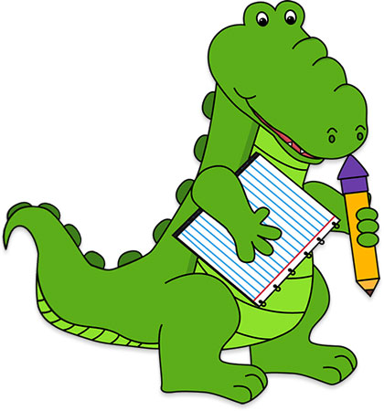 school alligator