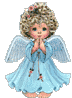 angel in blue animation