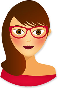 woman glasses