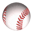 spinning baseball