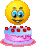 eating birthday cake