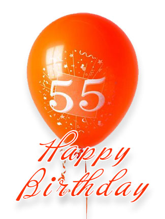 Happy Birthday 55