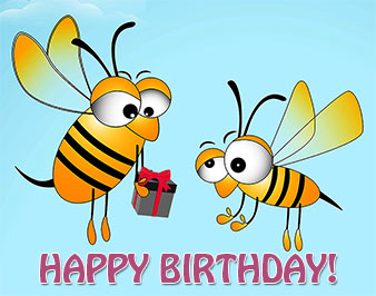 Happy Birthday honey bee