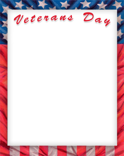 Veterans Day frame