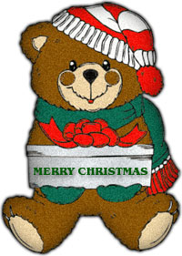 Merry Christmas bear