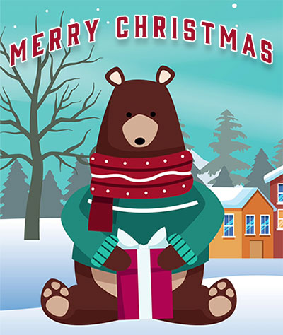 Christmas bear
