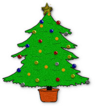 Christmas tree with stand