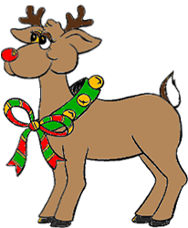 Rudolph with bells