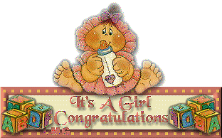 it's a girl - congratulations