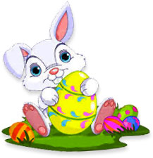 bunny and egg