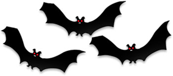three bats