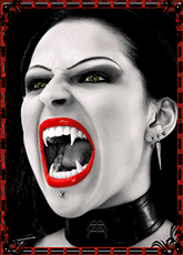 animated female vampire - vampiress