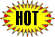 hot animation flashing red and yellow