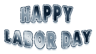Happy Labor Day animated