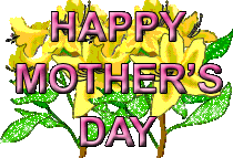 animated flowers with happy mother's day