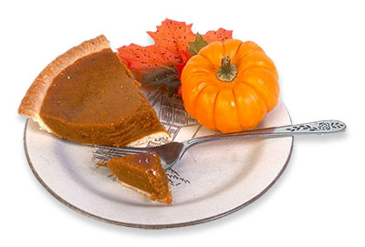 pumpkin and pie