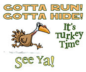 turkey on the run