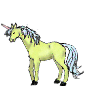 unicorn rearing animation