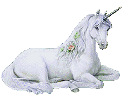 sitting unicorn
