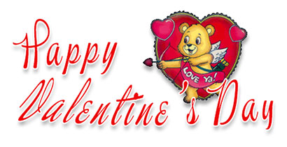 Happy Valentine's Day bear