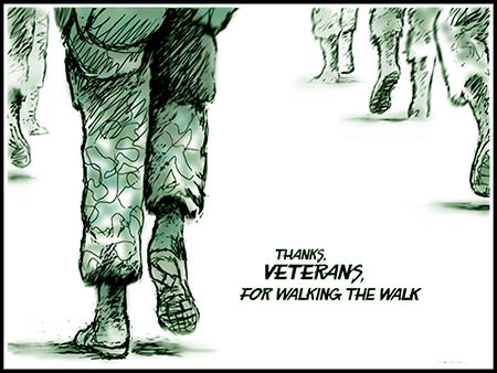 walking the walk