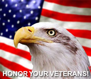 Honor Your Veterans with American eagle